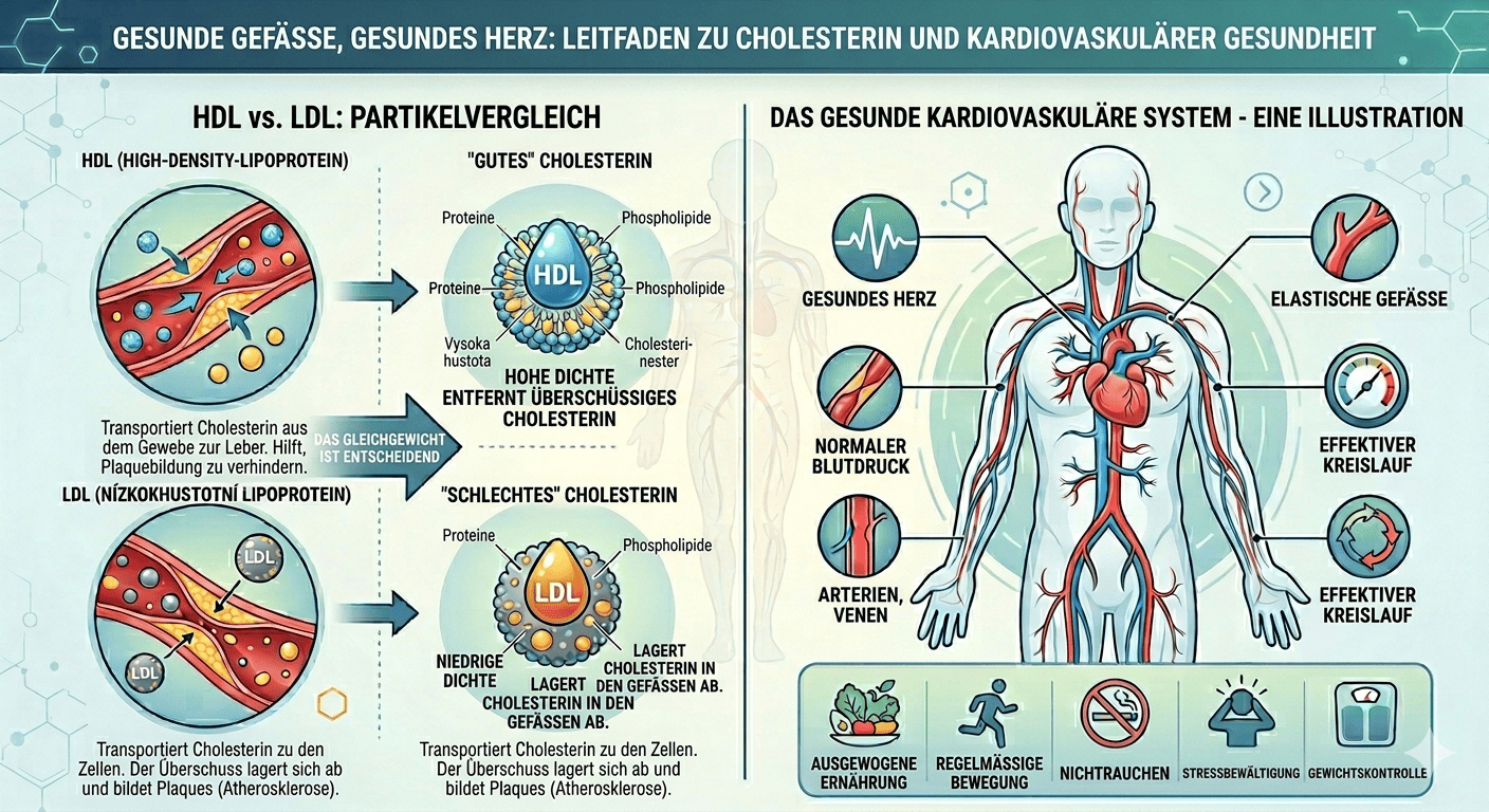 gutes und schlechtes Cholesterin